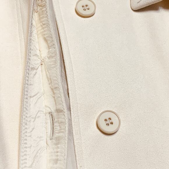 Vintage 1970s Adolph Schuman for Lilli Ann Suede Trench Coat Belted Size Medium - Picture 7 of 10